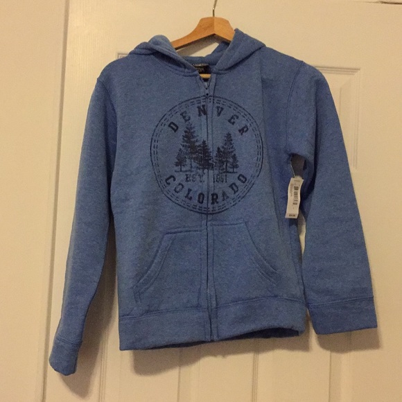 Denver, CO Zip up Hoodie - Picture 1 of 3